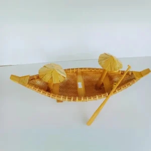 Handicraft - Rowing Boat on the River