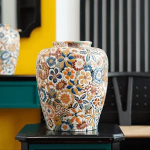 The Hundred Flowers Ceramic Stoo